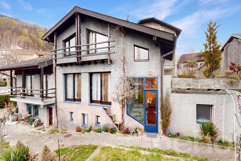 Maison atypique avec atelier indépendant et beau potentiel à Savièse (2)