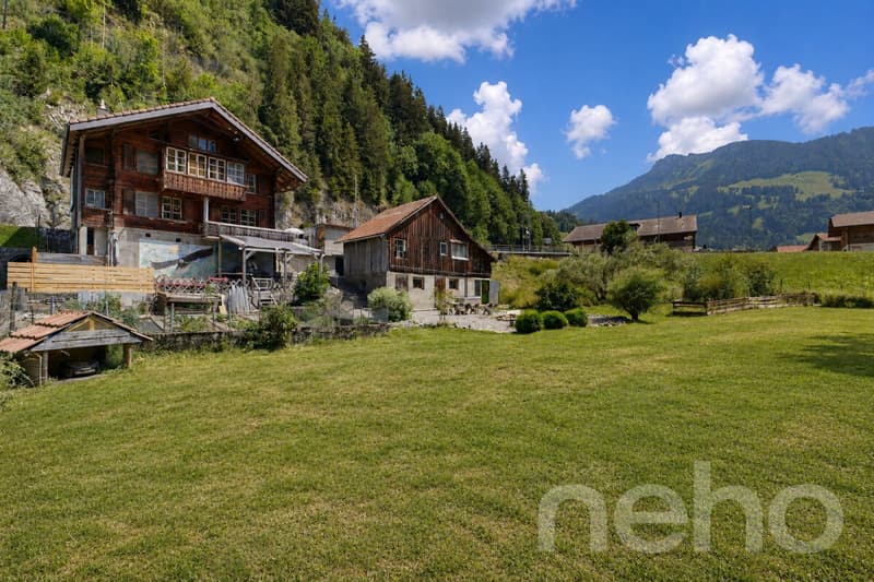 Un chalet plein de charme dans un écrin de verdure (3)