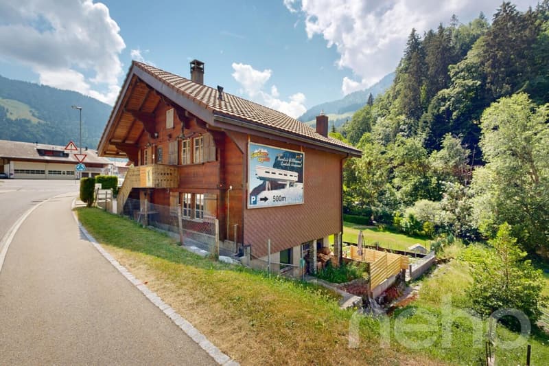 Un chalet plein de charme dans un écrin de verdure (2)