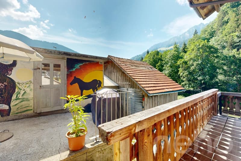 Un chalet plein de charme dans un écrin de verdure (4)