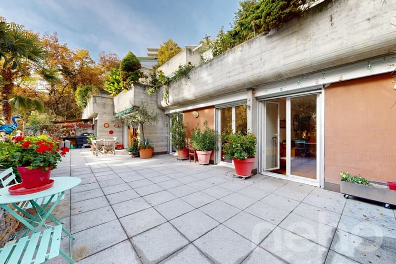 Appartement au rez-de-chaussée avec terrasse de 80 m² à Sion (1)