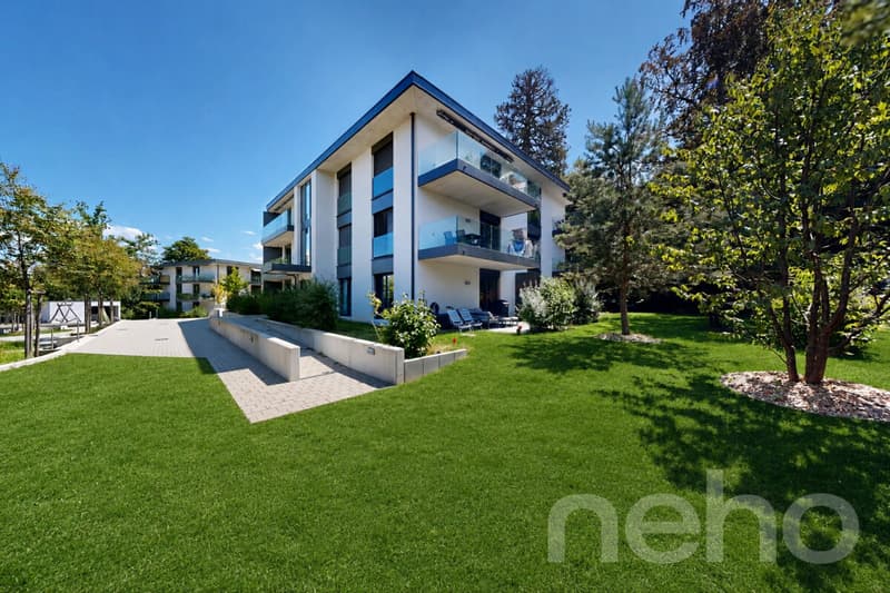 Un rez-de-jardin moderne dans un cadre privilégié à Chambésy (1)