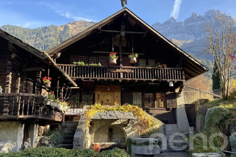 Chalet familial de charme avec vue panoramique à Val-d?Illiez (3)