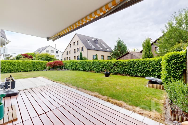 Gartenwohnung mit hochwertigem Innenausbau und vielen Extras (2)