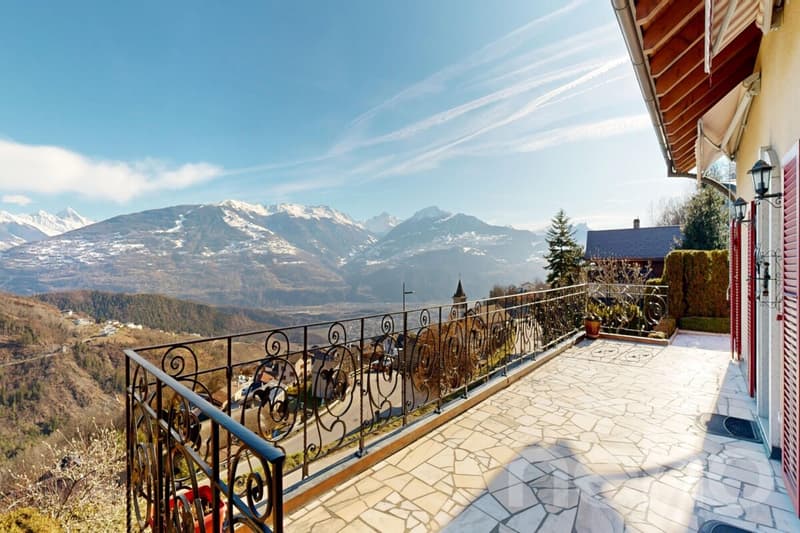 Villa individuelle - vue imprenable et studio indépendant à Daillon (2)