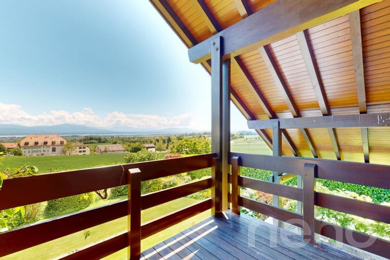 Belle maison familiale avec vue dégagée sur le lac et les Aples (7)