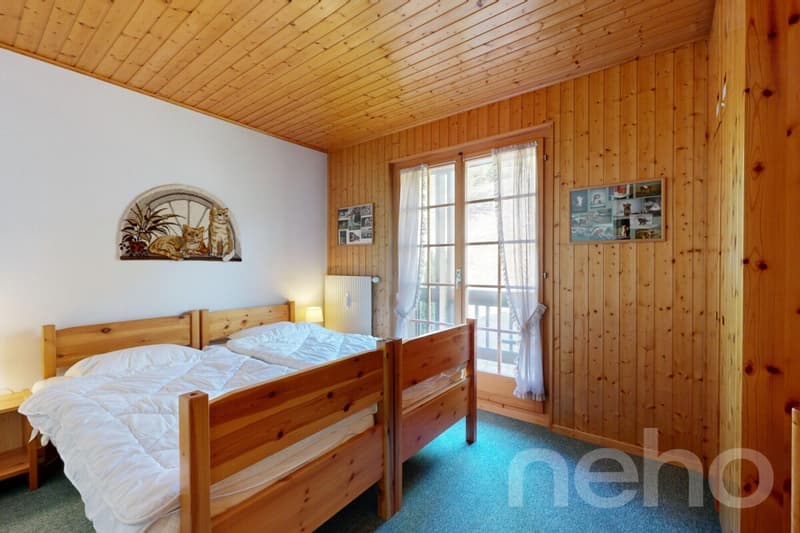 Appartement 3 chambres face aux Dents du Midi - Champoussin (9)
