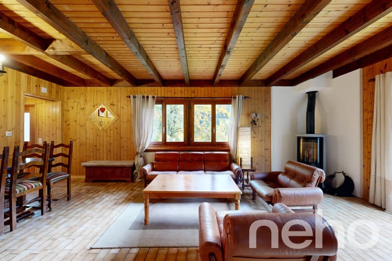 Exclusif: Chalet de 5 chambres avec une belle orientation plein sud (5)