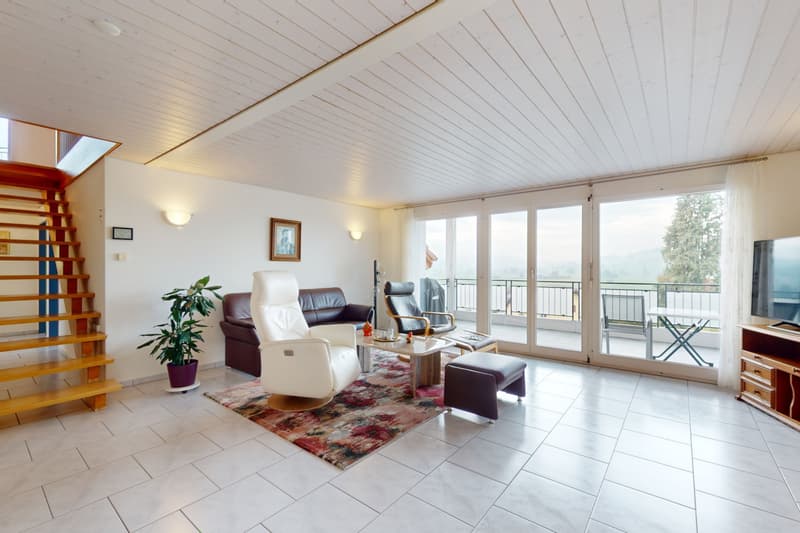 Dachwohnung mit fantastischer Bergsicht (3)