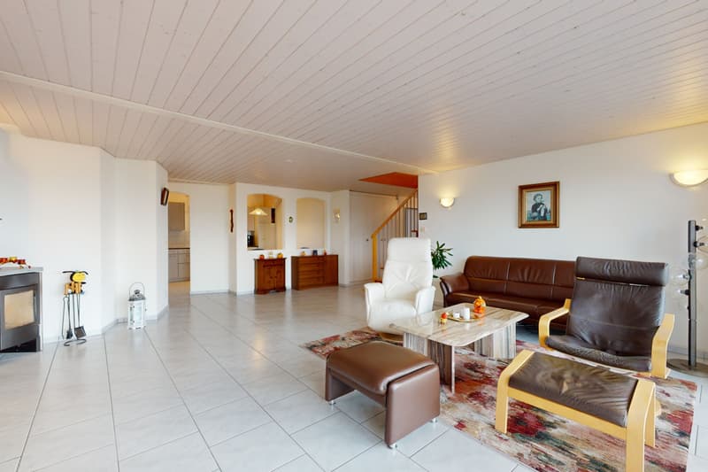 Dachwohnung mit fantastischer Bergsicht (5)