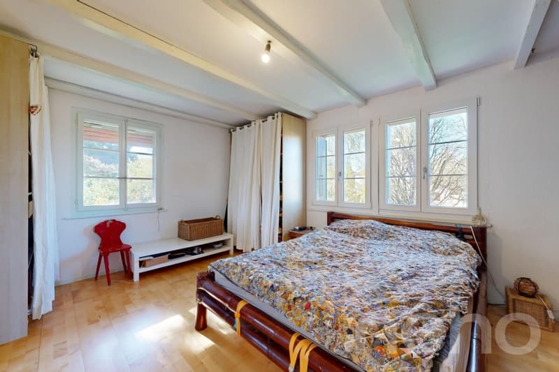 Maison de cachet avec grand jardin et beaux volumes (9)