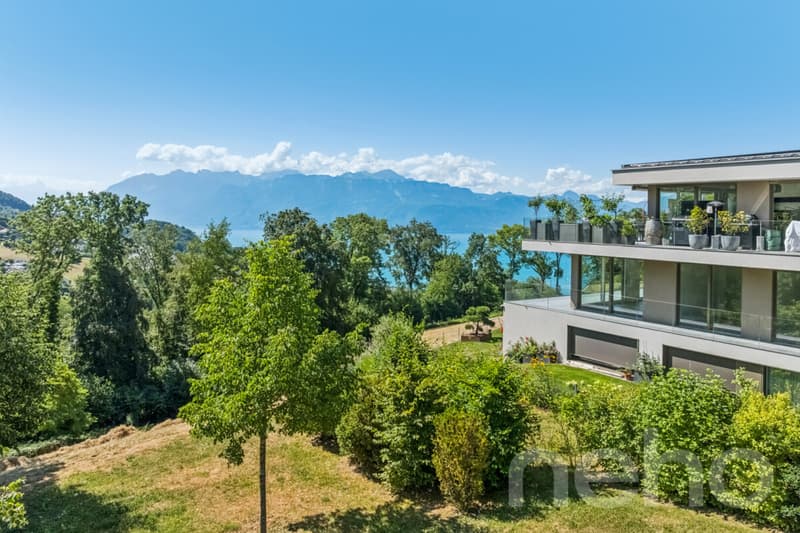 Appartement d'exception avec vue panoramique sur le lac et les Alpes (3)