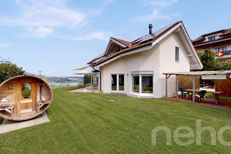 Villa d'exception avec une vue imprenable sur le lac de la Gruyère (2)