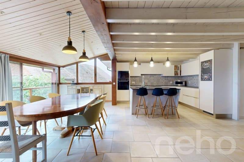 Maison jumelle rénovée à Penthéréaz ! (3)