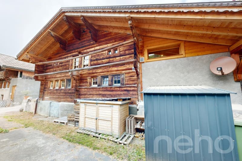 Exclusif: magnifique chalet avec 2 chambres dans un hameau (7)