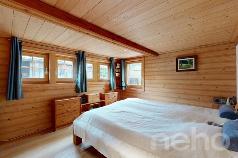Exclusif: magnifique chalet avec 2 chambres dans un hameau (9)