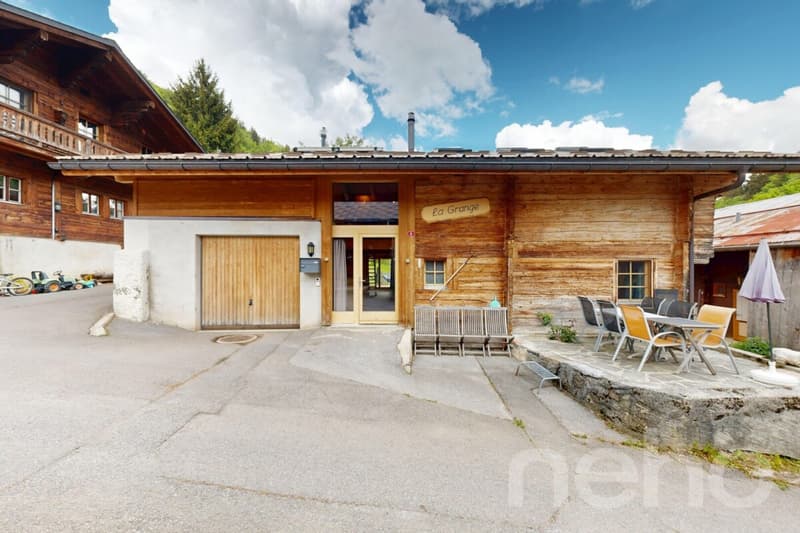Exclusif: magnifique chalet avec 2 chambres dans un hameau (3)