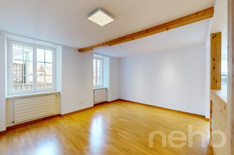 Charmante und grosszügige 3.5-Zimmer Wohnung mit privatem Garten! (2)