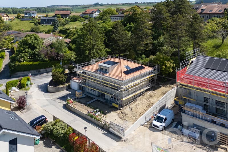 Maison individuelle neuve vue sur les Alpes et logement indépendant (11)