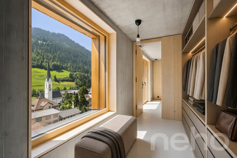 Moderne 2.5 Zimmer Wohnung mit Bergsicht in Küblis (8)