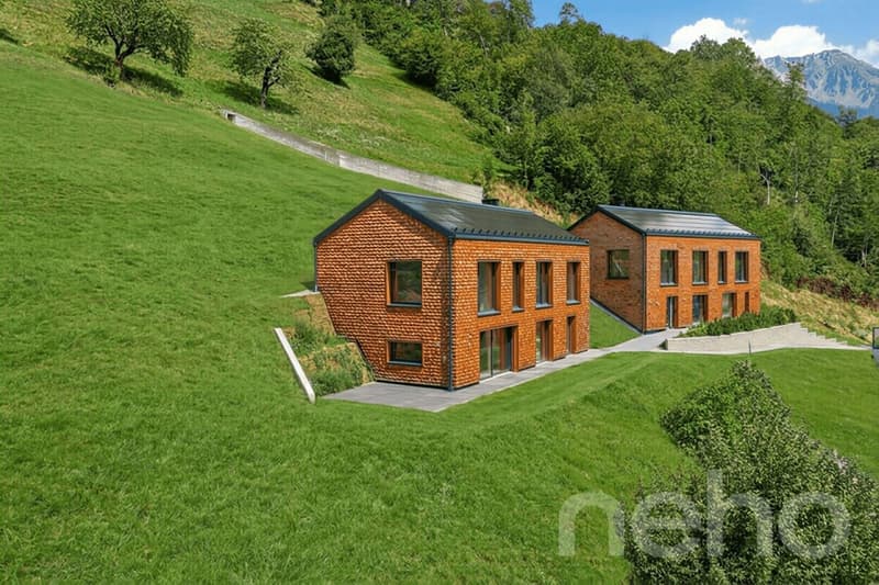 Moderne Architektur und grosszügiges Wohnen in Küblis (1)