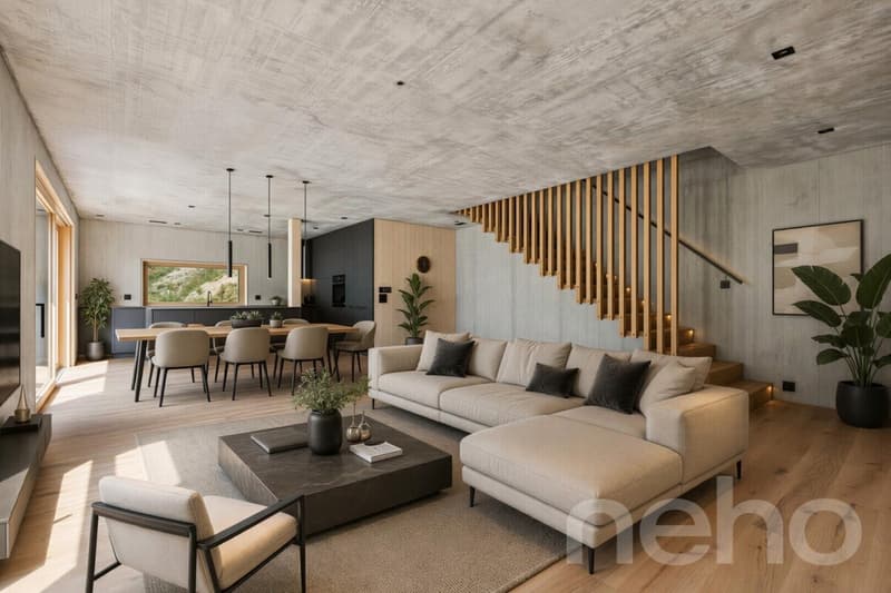 Moderne Architektur und grosszügiges Wohnen in Küblis (3)