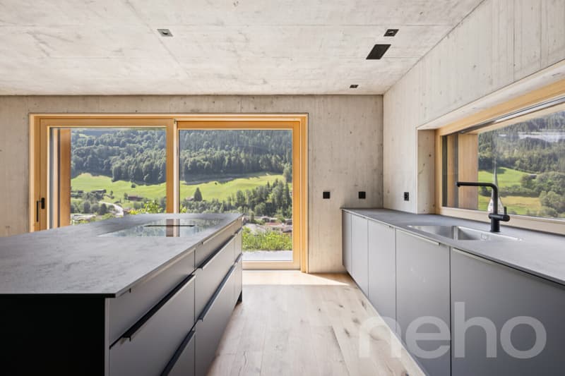Moderne Architektur und grosszügiges Wohnen in Küblis (4)