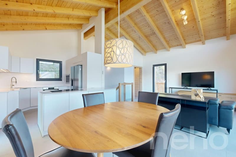 Exclusif: Chalet individuel de 2024 dans les hauts de Saxon (4)