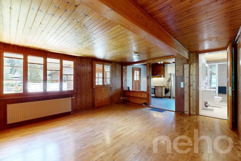 Chalet de caractère : jardin bucolique et potentiel rare (9)