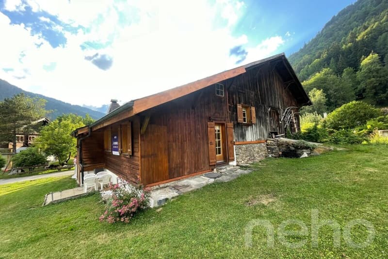 Chalet de caractère : jardin bucolique et potentiel rare (2)