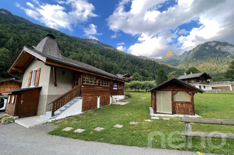 Chalet de caractère : jardin bucolique et potentiel rare (12)