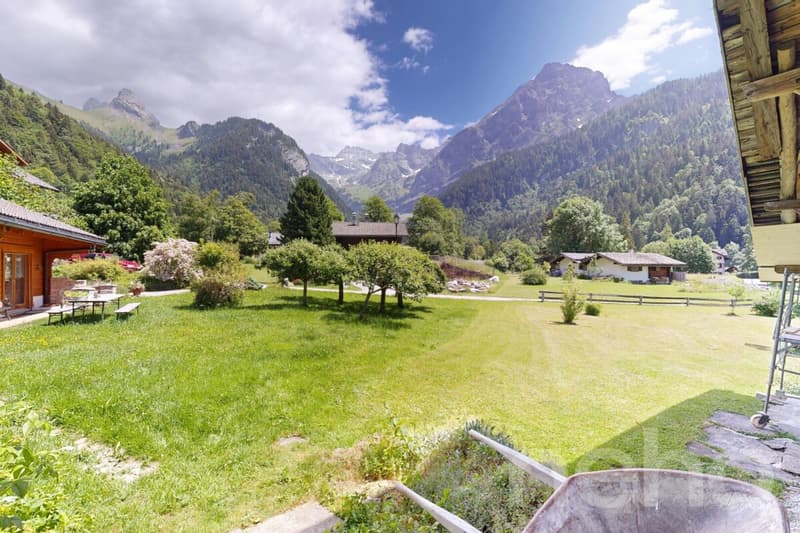 Chalet de caractère : jardin bucolique et potentiel rare (11)