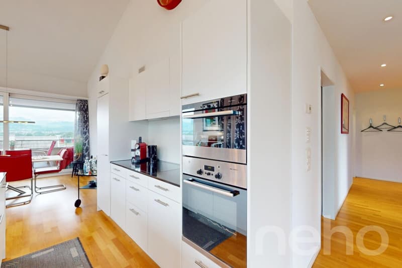 Licht, Weite und Ausblick ? stilvolle 3.5-Zimmer-Dachwohnung (3)