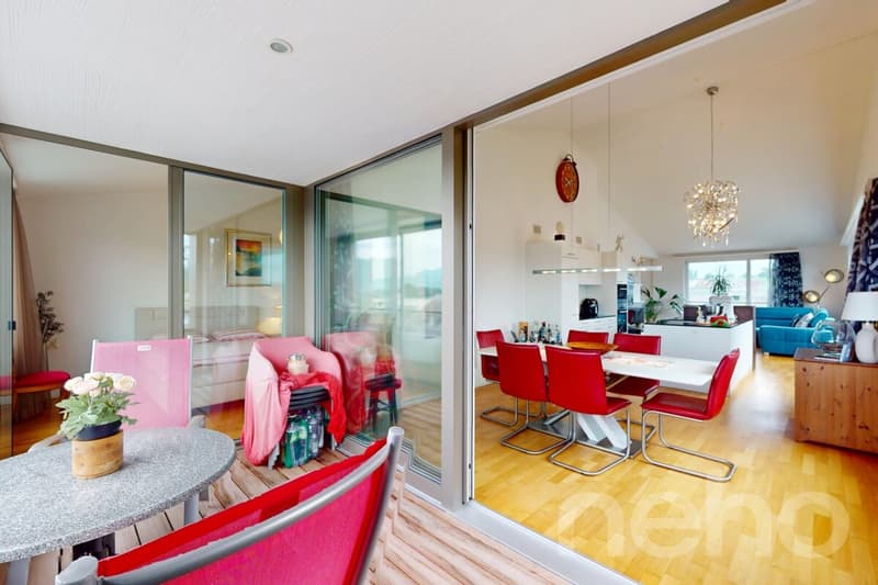 Licht, Weite und Ausblick ? stilvolle 3.5-Zimmer-Dachwohnung (9)