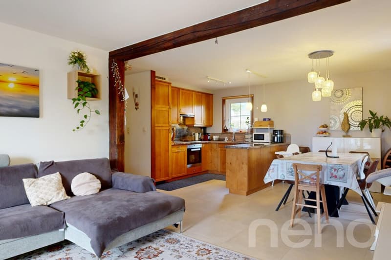Agréable 4.5p avec 1043 m2 de jardin privatif (4)