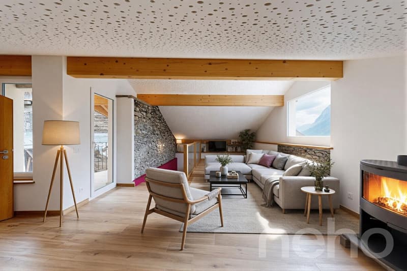 Magnifique maison individuelle rénovée avec charme ? Muraz / Sierre (3)