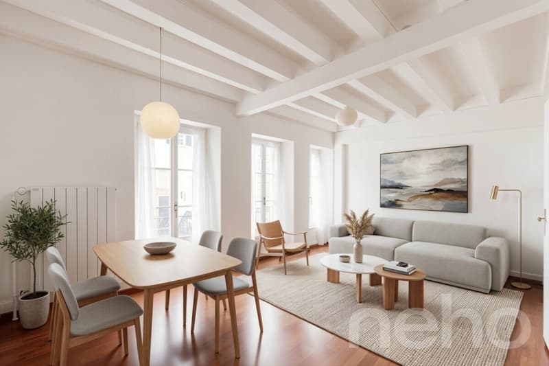 Triplex de 4.5p + Studio loué : Idéal à Aubonne (8)
