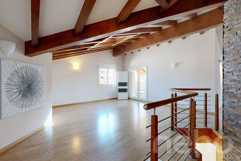 Spacieuse villa jumelée avec jardin et belle intimité (8)