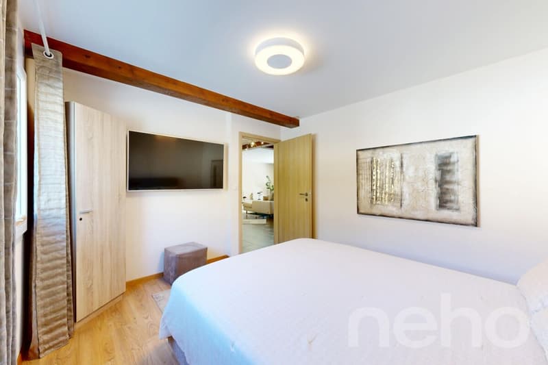 Spacieuse villa jumelée avec jardin et belle intimité (10)