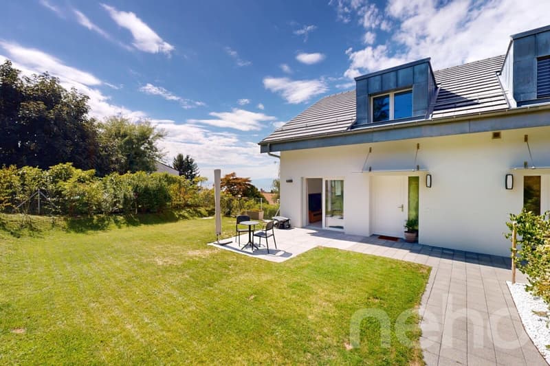 Duplex 4,5p avec jardin privatif, terrasses et vue lac (4)
