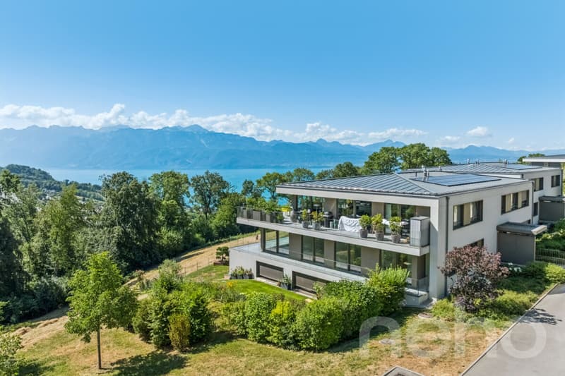 Appartement d'exception avec vue panoramique sur le lac et les Alpes (3)