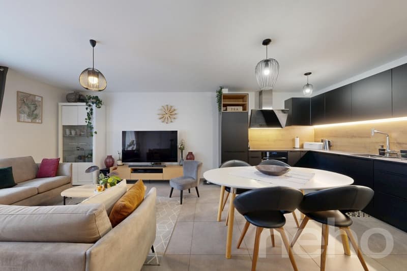 Belle maison mitoyenne de 4,5 pièces avec jardin et vue dégagée (3)