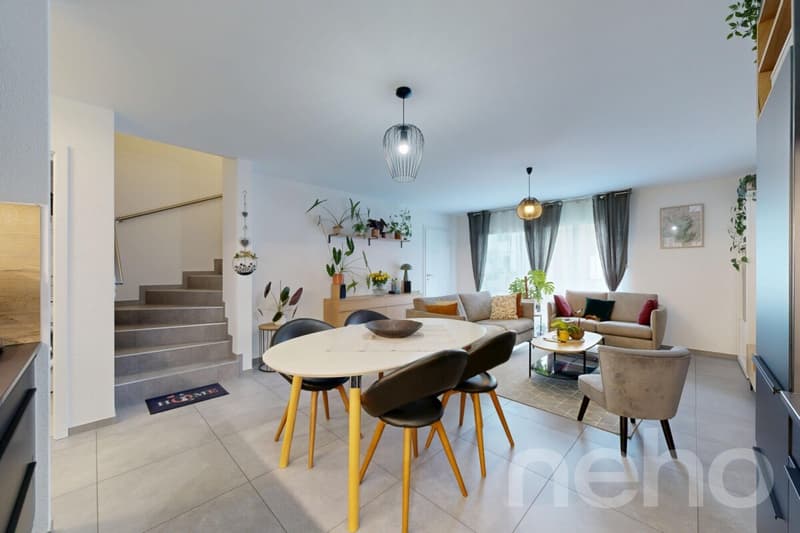 Belle maison mitoyenne de 4,5 pièces avec jardin et vue dégagée (4)