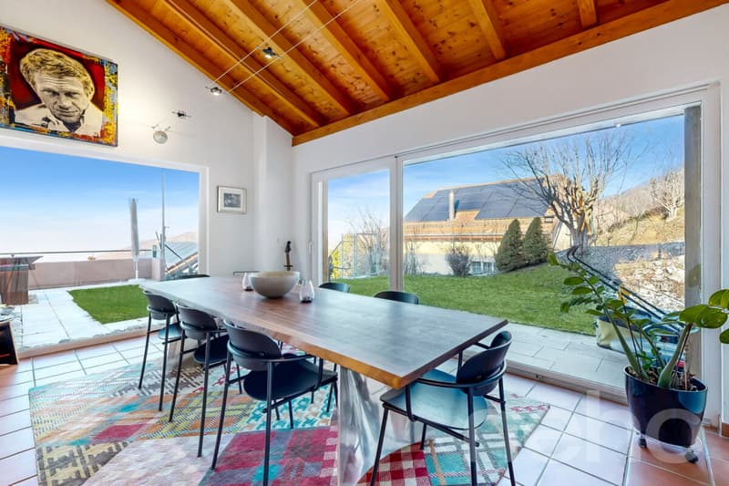 Superbe maison individuelle avec vue panoramique sur le lac à Blonay (5)