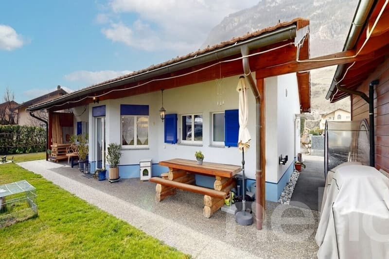 Saillon - Villa familiale, grand jardin et potentiel d'agrandissement (11)