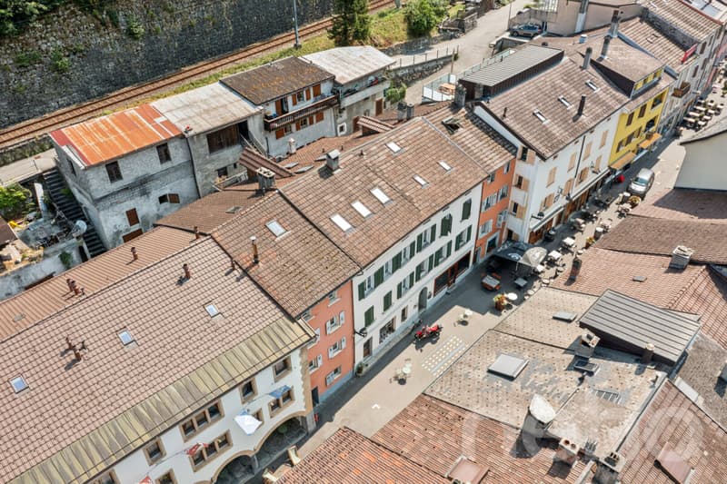 Maison villageoise à Martigny-Bourg ? duplex + studio (11)