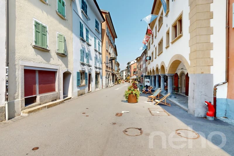 Maison villageoise à Martigny-Bourg ? duplex + studio (9)
