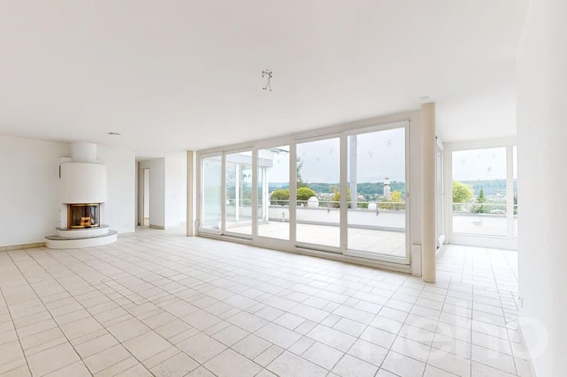 Terrassenhaus mit Blick über Bremgarten (2)