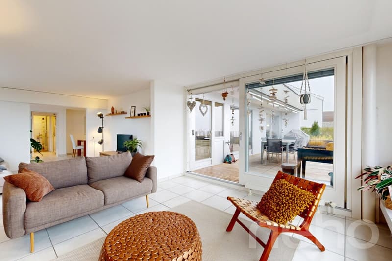 Helle, grosszügige Terrassenwohnung mit Alpensicht (3)