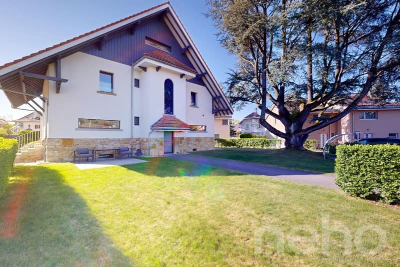 Triplex d'exception de 6,5 pièces avec sauna et jardin (12)